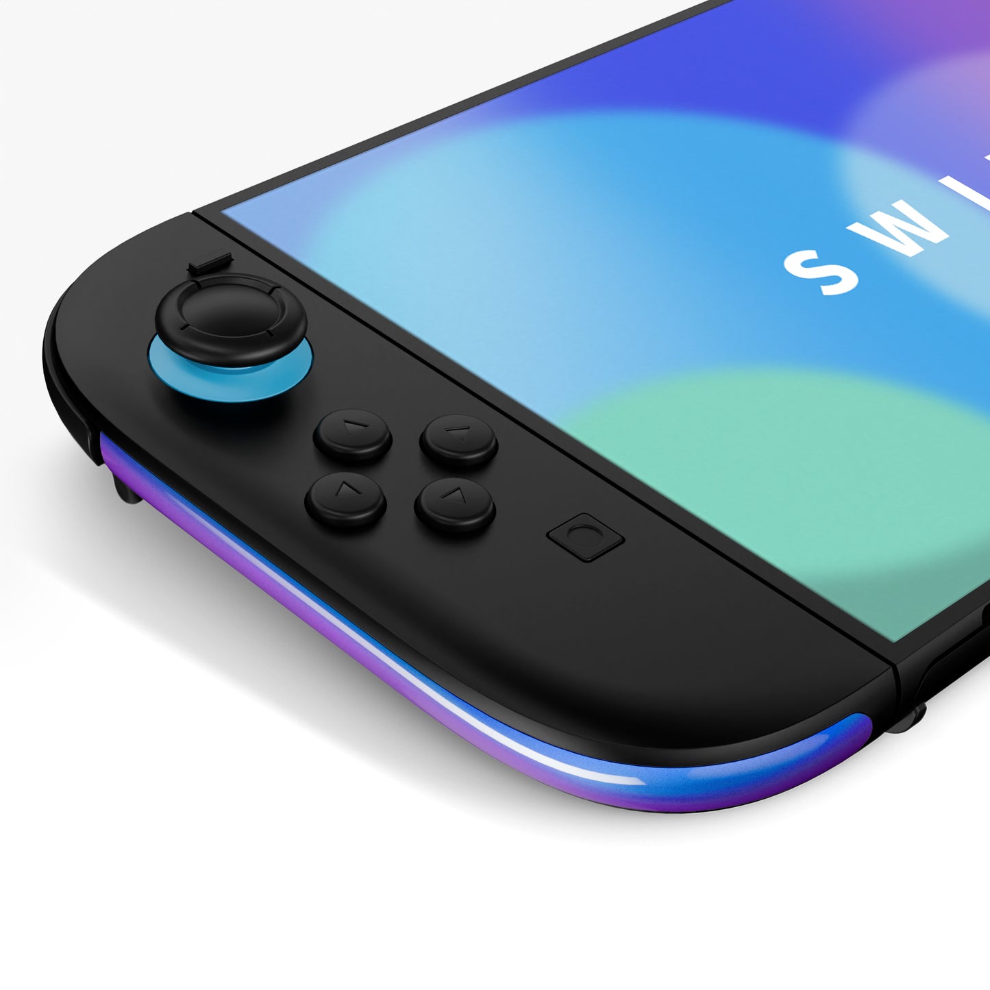 eXtremeRate Replacement Decorative Strips for Joycon 2 of Nintendo Switch 2 - Chameleon Purple Blue