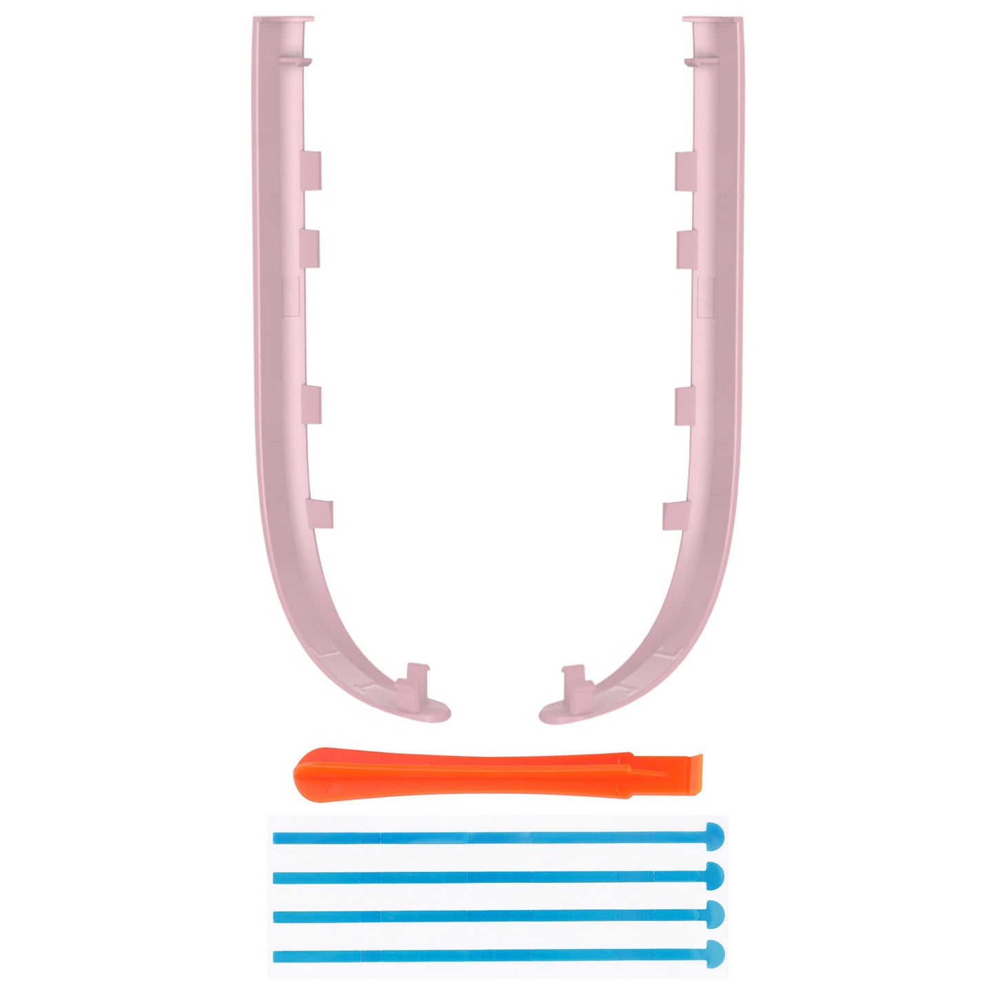 eXtremeRate Replacement Decorative Strips for Joycon 2 of Nintendo Switch 2 - Cherry Blossoms Pink