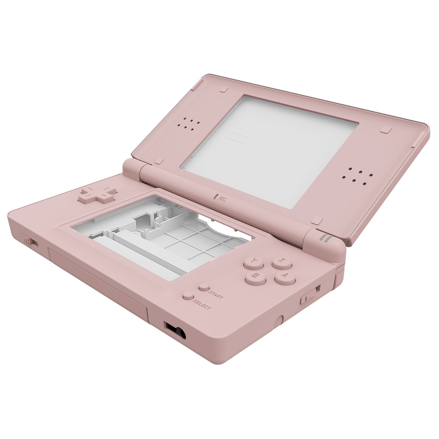eXtremeRate Replacement Full Housing Shell & Buttons with Screen Lens for Nintendo DS Lite NDSL - Cherry Blossoms Pink