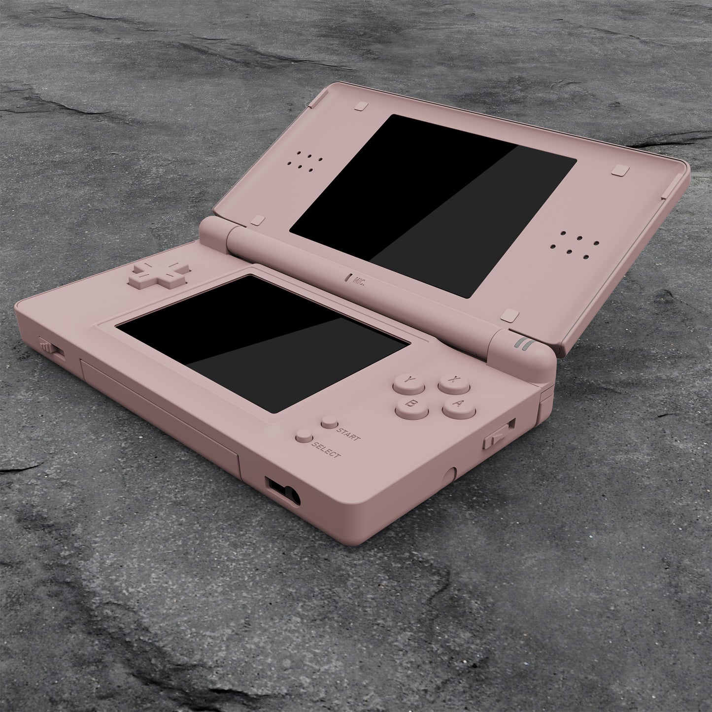 eXtremeRate Replacement Full Housing Shell & Buttons with Screen Lens for Nintendo DS Lite NDSL - Cherry Blossoms Pink