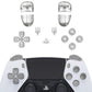 eXtremeRate Replacement Full Set Buttons Compatible with PS5 Edge Controller - Glow in Dark - Green