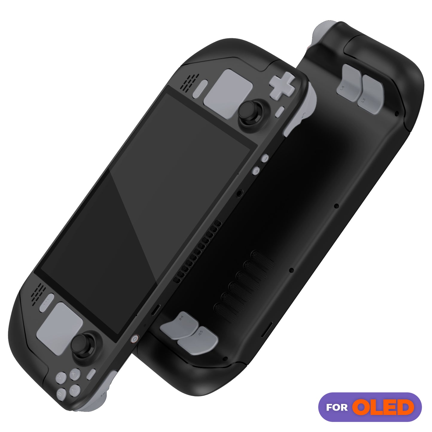 eXtremeRate Replacement Full Set Buttons for Steam Deck OLED - New Hope Gray