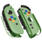 eXtremeRate DIY Replacement Full Set Shell Case with Buttons for Joycon 2 of Nintendo Switch 2 - Deluxe Version - Matcha Green