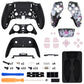 eXtremeRate Replacement Full Set Shells with Buttons Compatible with PS5 Edge Controller - Lovely Punky Bunny