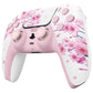 eXtremeRate Replacement Full Set Shells with Buttons Compatible with PS5 Controller BDM-030/040/050 - Cherry Blossom Whisper eXtremeRate
