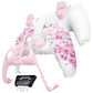 eXtremeRate Replacement Full Set Shells with Buttons Compatible with PS5 Controller BDM-030/040/050 - Cherry Blossom Whisper eXtremeRate