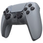 eXtremeRate Replacement Full Set Shells with Buttons Compatible with PS5 Controller BDM-030/040/050 - New Hope Gray
