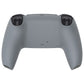 eXtremeRate Replacement Full Set Shells with Buttons Compatible with PS5 Controller BDM-030/040/050 - New Hope Gray