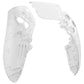 eXtremeRate Replacement Left Right Front Housing Shell with Touchpad Compatible with PS5 Edge Controller - Glow in Dark - Green