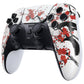eXtremeRate Replacement Left Right Front Housing Shell with Touchpad Compatible with PS5 Edge Controller - Winter Blossom eXtremeRate