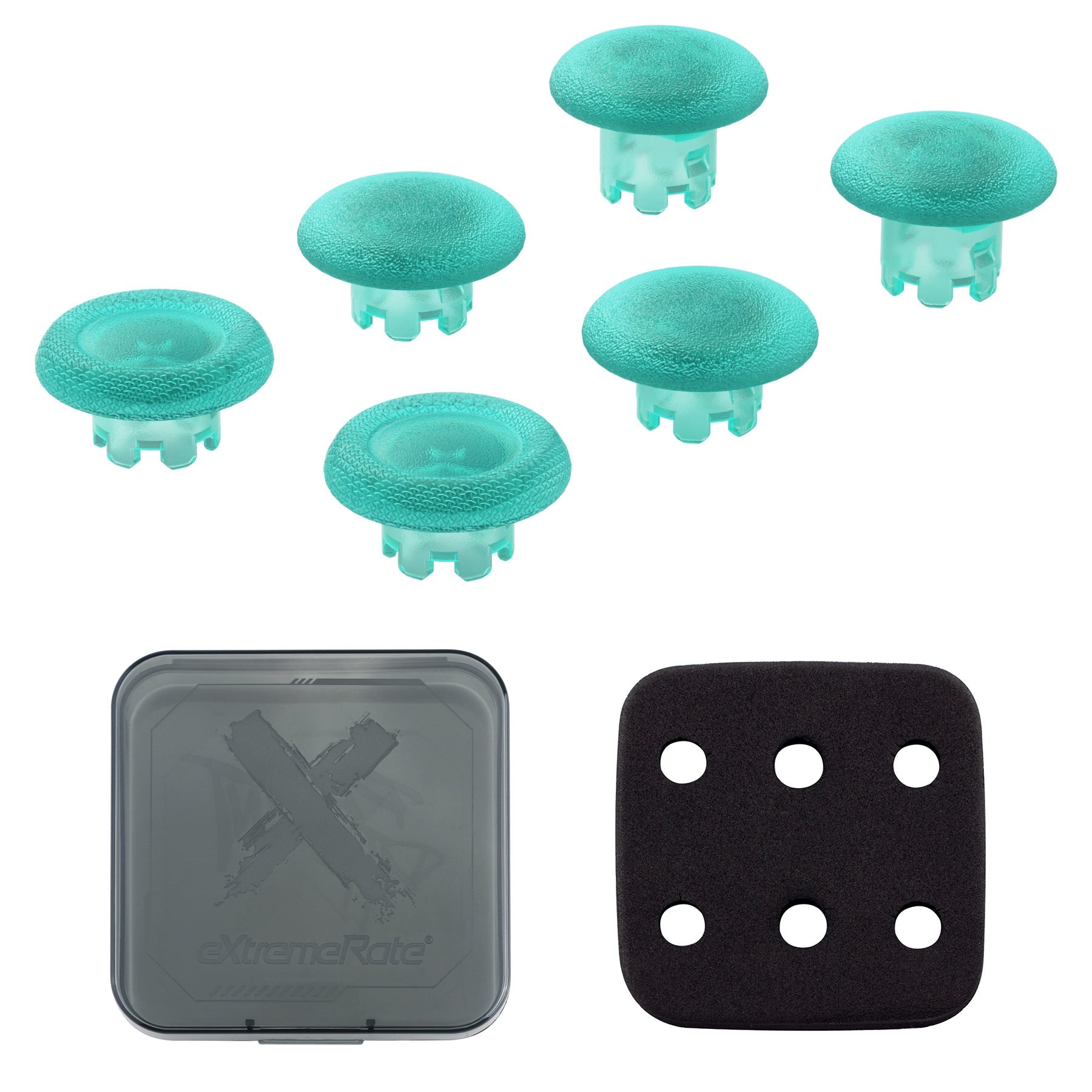 eXtremeRate Replacement Swappable Thumbsticks for PS5 Edge Controller - Emerald Green eXtremeRate