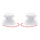 eXtremeRate Replacement Thumbsticks with Original Touch Sensing for Steam Deck LCD & OLED - Frosted White