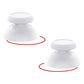 eXtremeRate Replacement Thumbsticks with Original Touch Sensing for Steam Deck LCD & OLED - Frosted White