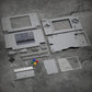 eXtremeRate Replacement Full Housing Shell & Buttons with Screen Lens for Nintendo DS Lite NDSL - SFC SNES Classic EU Style