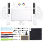 eXtremeRate DIY Replacement Full Set Shells with Buttons for Nintendo Switch 2 - Deluxe Version - Clear