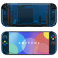 eXtremeRate DIY Replacement Full Set Shells with Buttons for Nintendo Switch 2 - Essence Version - Clear Blue