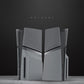 eXtremeRate eXcover Replacement Top Bottom Cover Side Panel with Cooling Vent for PS5 Slim Disc Edition Console - New Hope Gray