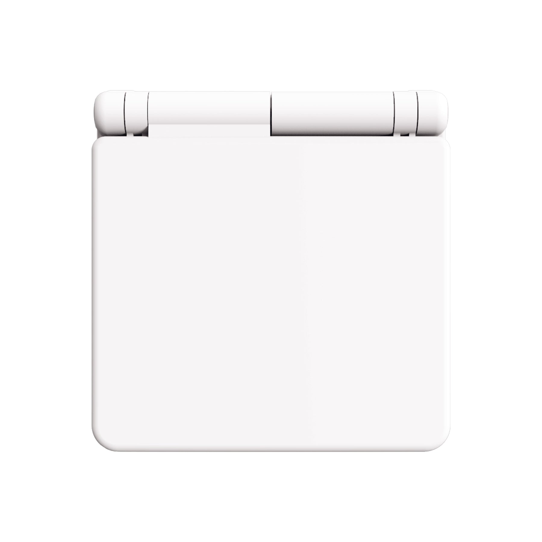 eXtremeRate Retail IPS Ready Upgraded White Soft Touch Custom Replacement Housing Shell for Gameboy Advance SP GBA SP – Compatible with Both IPS & Standard LCD – Console & Screen NOT Included - ASPP3002