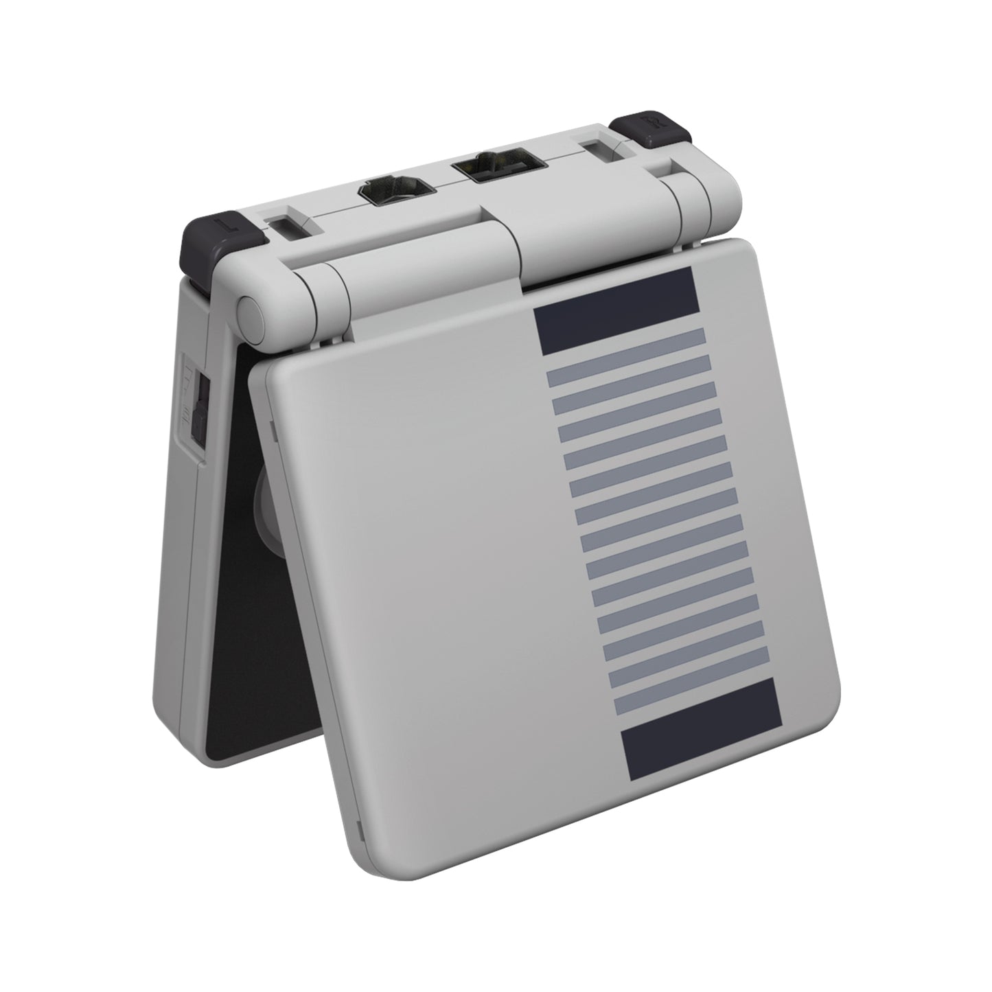 eXtremeRate Retail IPS Ready Upgraded Classic NES Style Custom Replacement Housing Shell for Gameboy Advance SP GBA SP – Compatible with Both IPS & Standard LCD – Console & Screen NOT Included - ASPY005