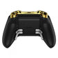 eXtremeRate Retail Chrome Gold Replacement Buttons for Xbox One Elite Series 2 Controller, LB RB LT RT Bumpers Triggers ABXY Start Back Sync Profile Switch Keys for Xbox One Elite V2 Controller (Model 1797 and Core Model 1797) - IL201