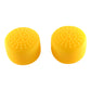 eXtremeRate Retail 8 Yellow Silicone Rubber Precision Platporm Raised Analog Sticks Thumb Grips for ps4 Slim ps4 Pro Thumbsticks -ZXBJ1240